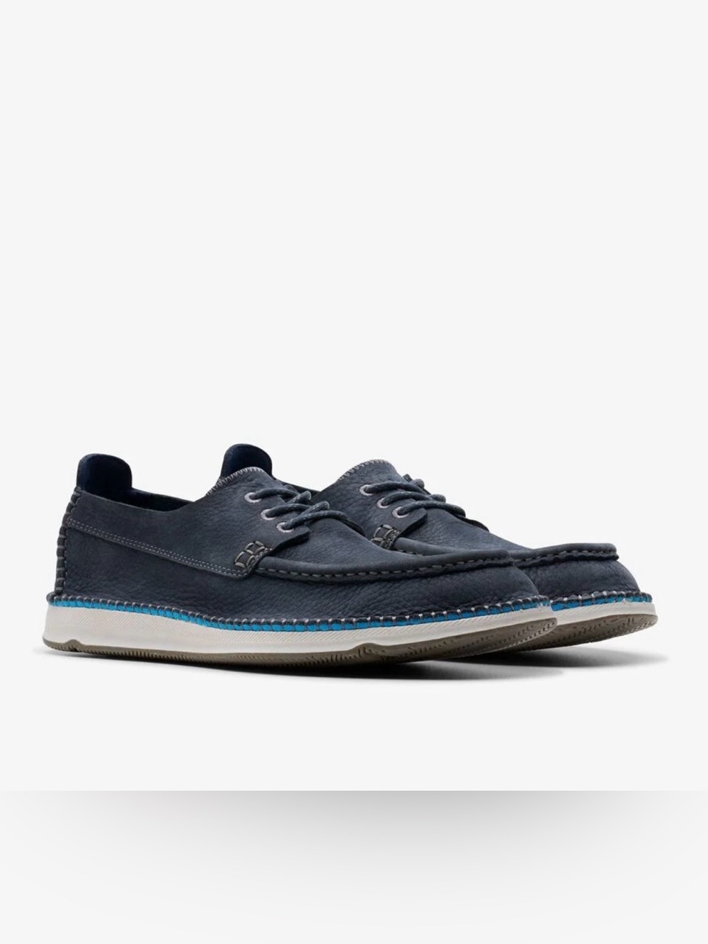 CLARKS MEN'S GORSKY WALK DARK NAVY
NUBUCK